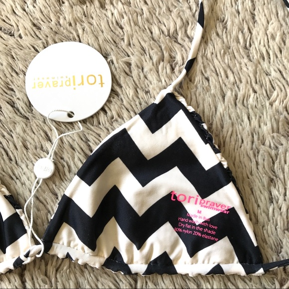 Tori Praver•Triangle Bikini Top••NWT - Picture 7 of 7